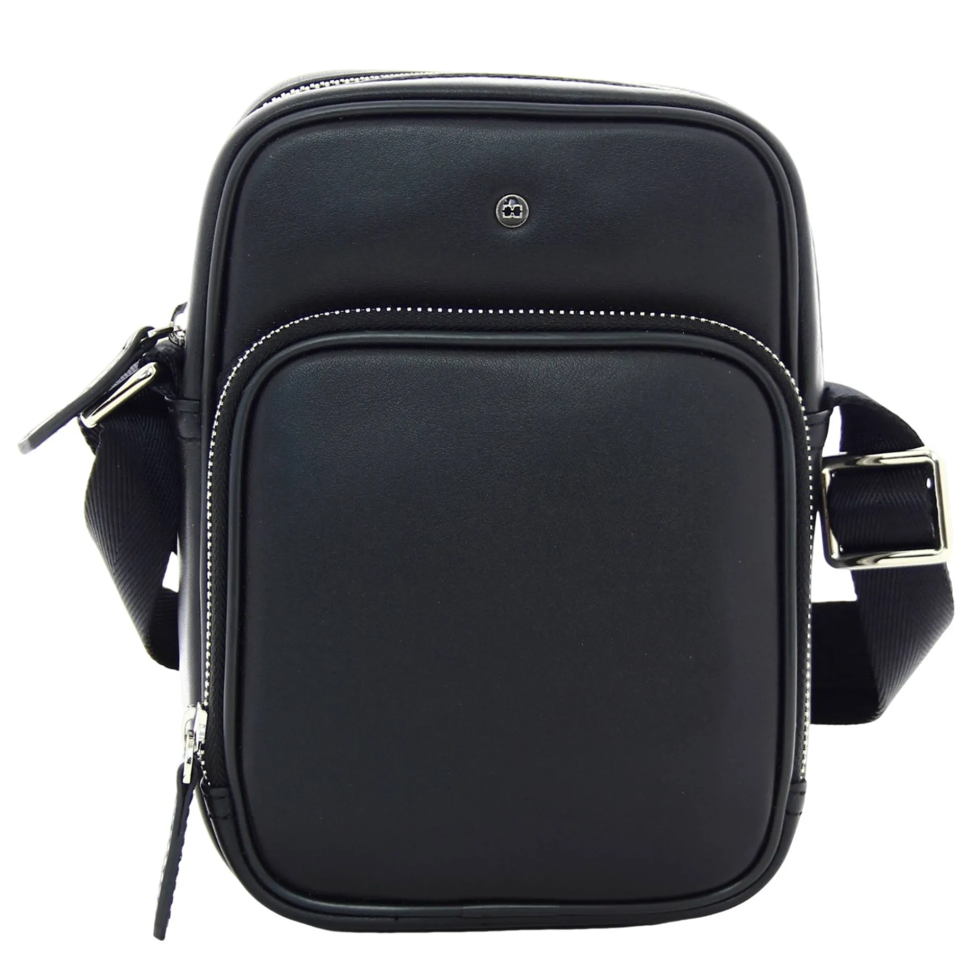 David William Sacoche a bandouliere en cuir lisse*Homme Sacoches Homme