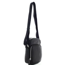 David William Sacoche a bandouliere en cuir lisse*Homme Sacoches Homme