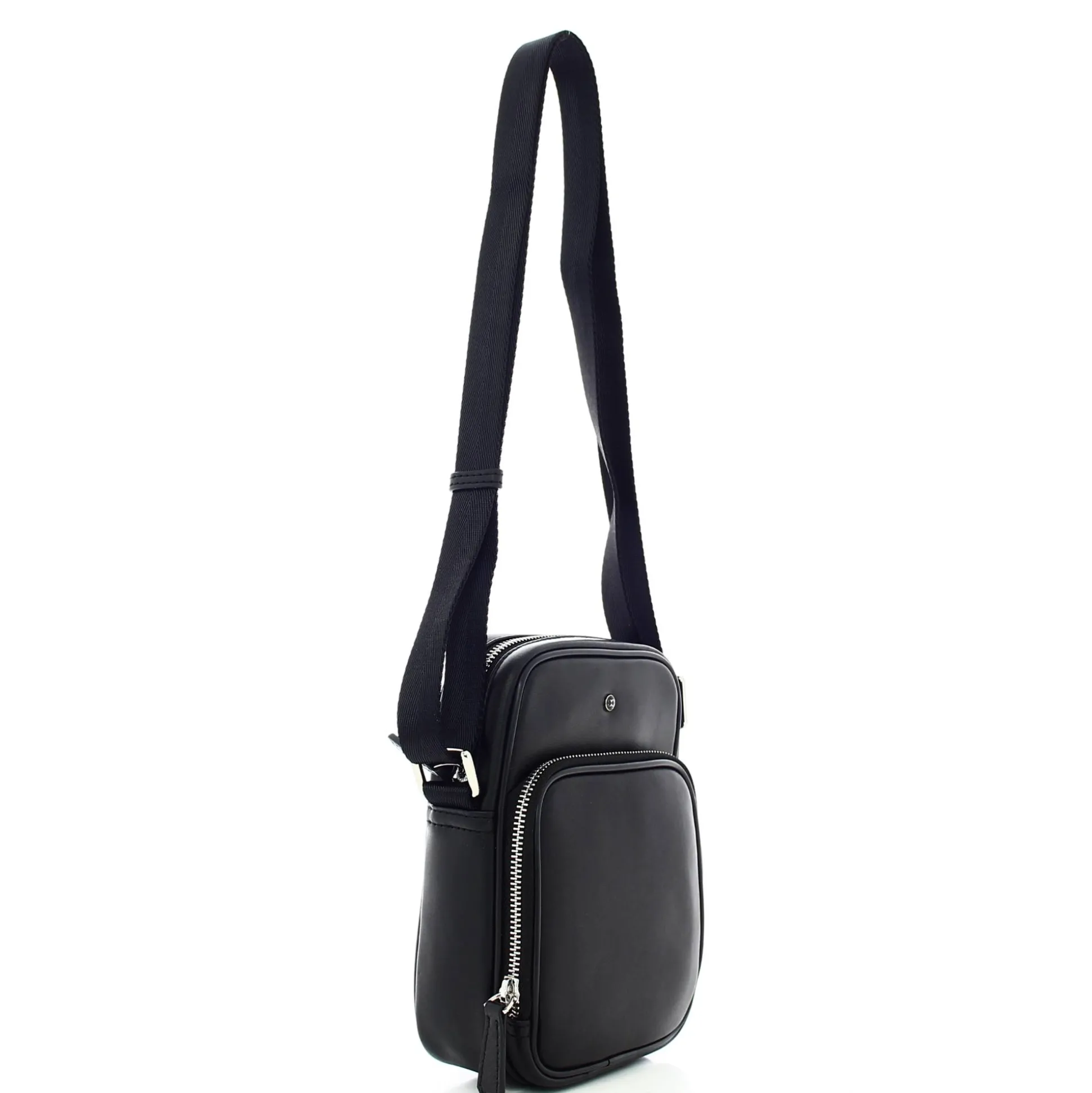 David William Sacoche a bandouliere en cuir lisse*Homme Sacoches Homme