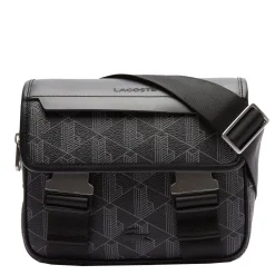 Lacoste Sacoche a rabat clipse The Blend en toile*Homme Sacoches Homme