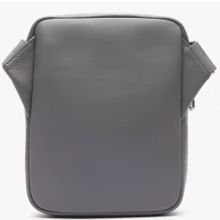Lacoste Sacoche avec poche plate Practice en cuir*Homme Petites Sacoches Homme