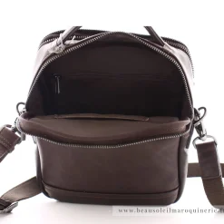Arthur Aston Sacoche en cuir 2 compartiments Jasper*Homme Sacoches Homme