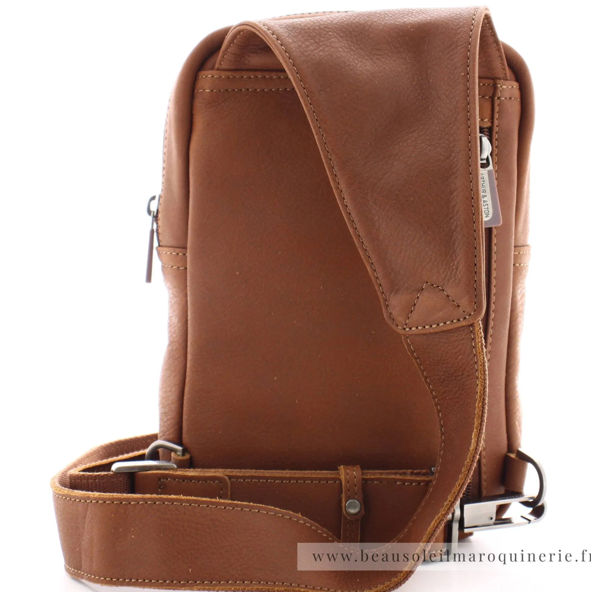 Arthur Aston Sacoche Holster en cuir Oscar*Homme Petites Sacoches Homme