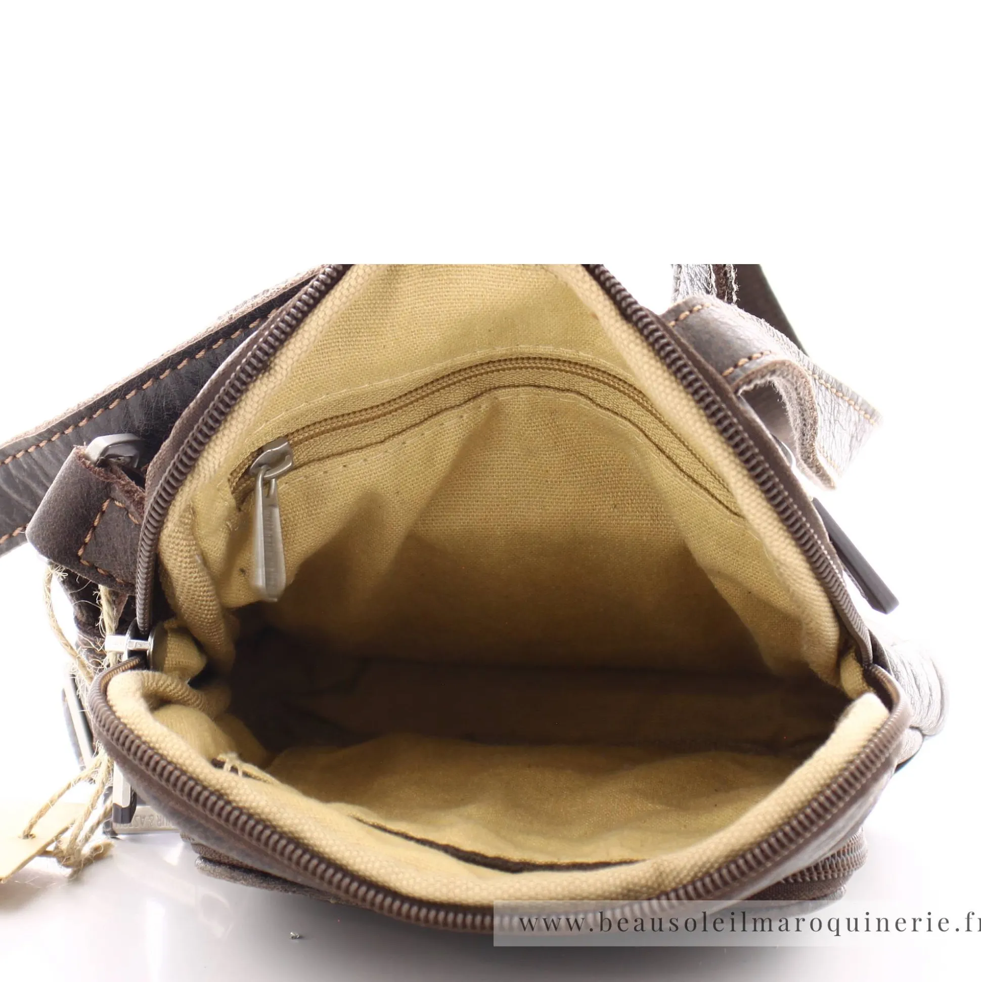 Arthur Aston Sacoche pochette homme en cuir Destroy*Homme Petites Sacoches Homme