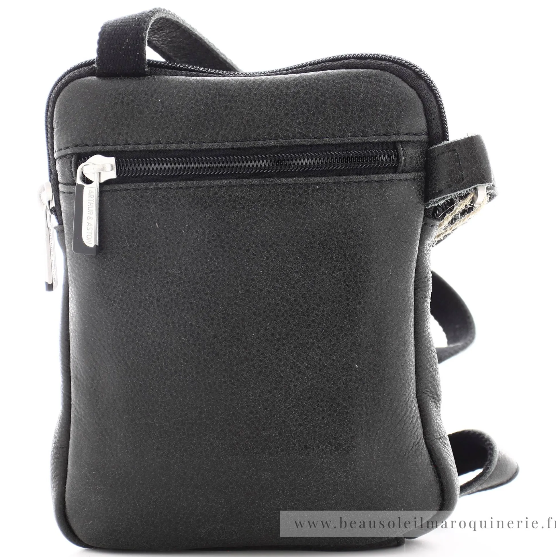Arthur Aston Sacoche pochette homme en cuir Destroy*Homme Petites Sacoches Homme