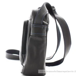 Arthur Aston Sacoche taille moyenne cuir plonge Pablo*Homme Petites Sacoches Homme|Sacs Besace
