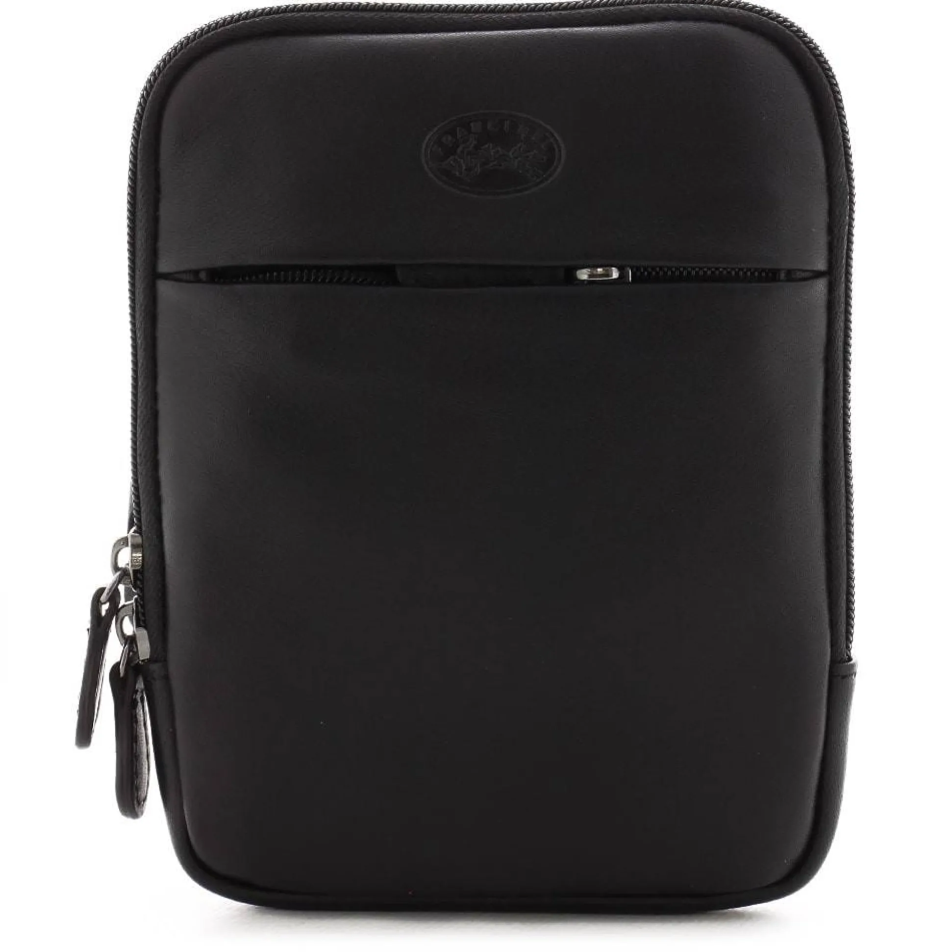Francinel Sacoche zippee a bandouliere cuir lisse Palerme*Homme Petites Sacoches Homme