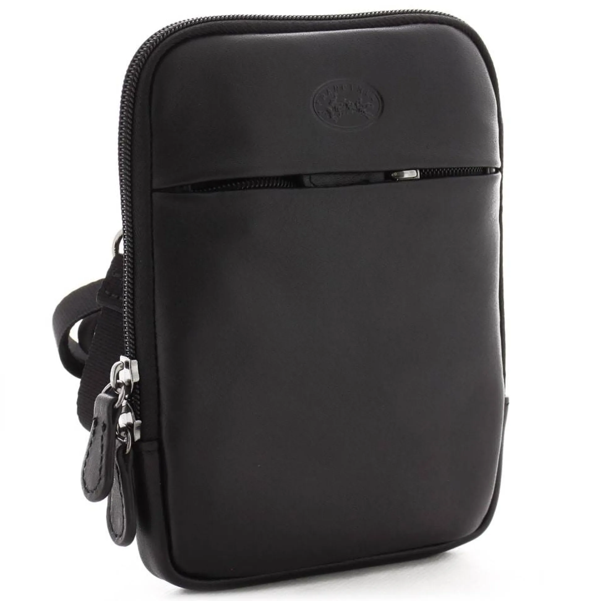 Francinel Sacoche zippee a bandouliere cuir lisse Palerme*Homme Petites Sacoches Homme