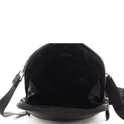 Francinel Sacoche zippee a bandouliere cuir lisse Palerme*Homme Petites Sacoches Homme