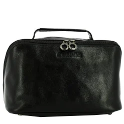 Arthur Aston Trousse de toilette double Edith en cuir* Trousses De Toilette
