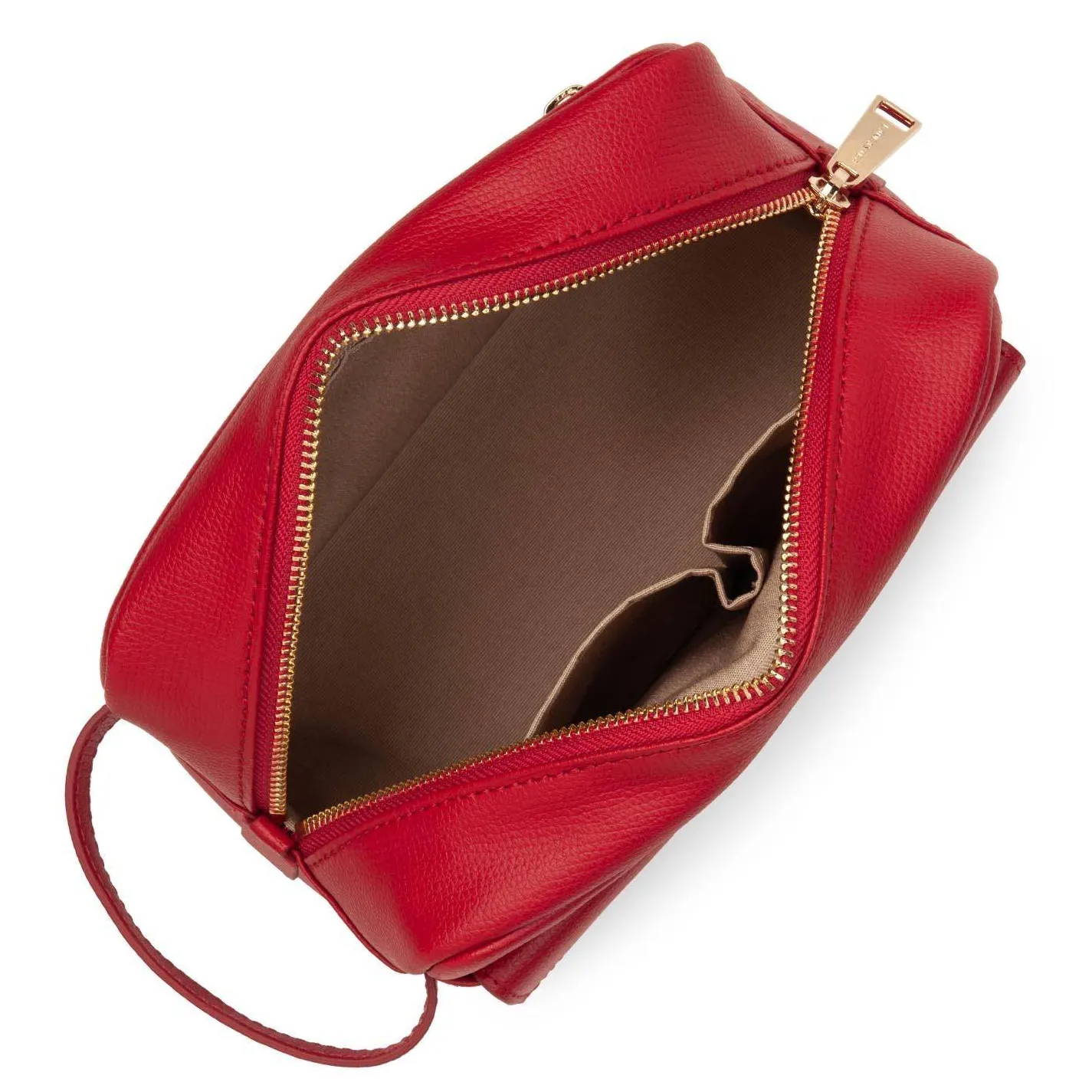 Lancaster Trousse de toilette zippee Zoe en cuir* Trousses De Toilette