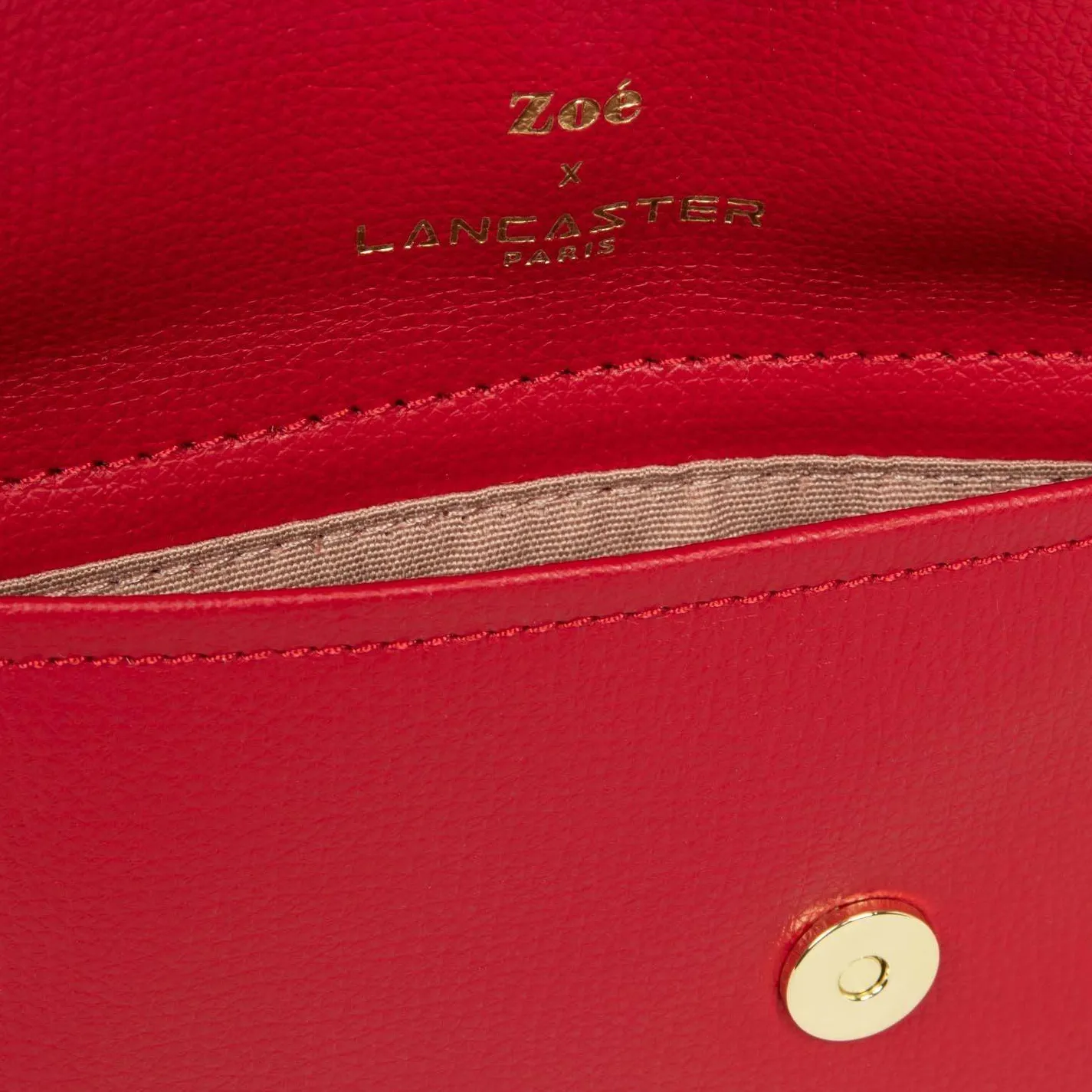 Lancaster Trousse de toilette zippee Zoe en cuir* Trousses De Toilette