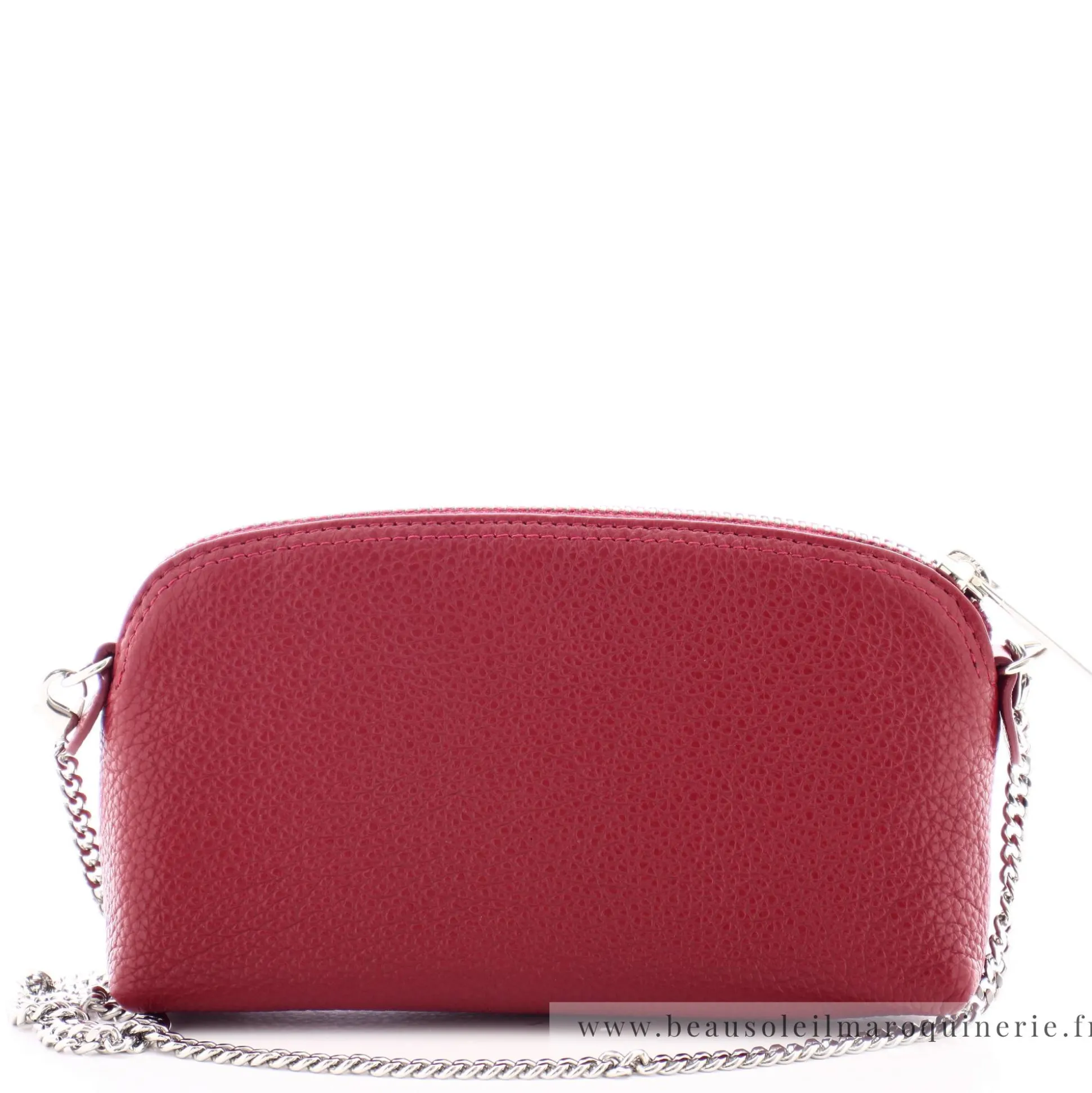 Lancaster Trousse femme en cuir Foulonne PM avec bandouliere*Femme Porte-Monnaie Femme