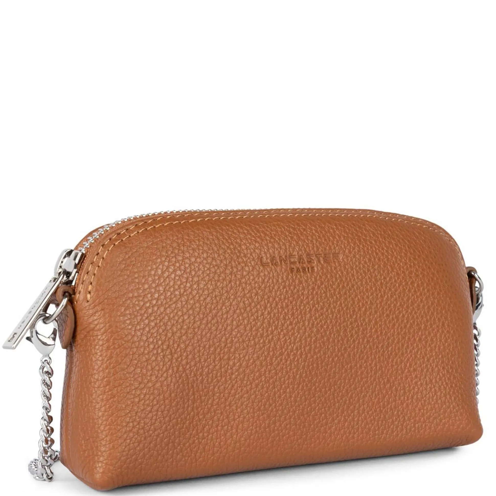 Lancaster Trousse femme en cuir Foulonne PM avec bandouliere*Femme Porte-Monnaie Femme