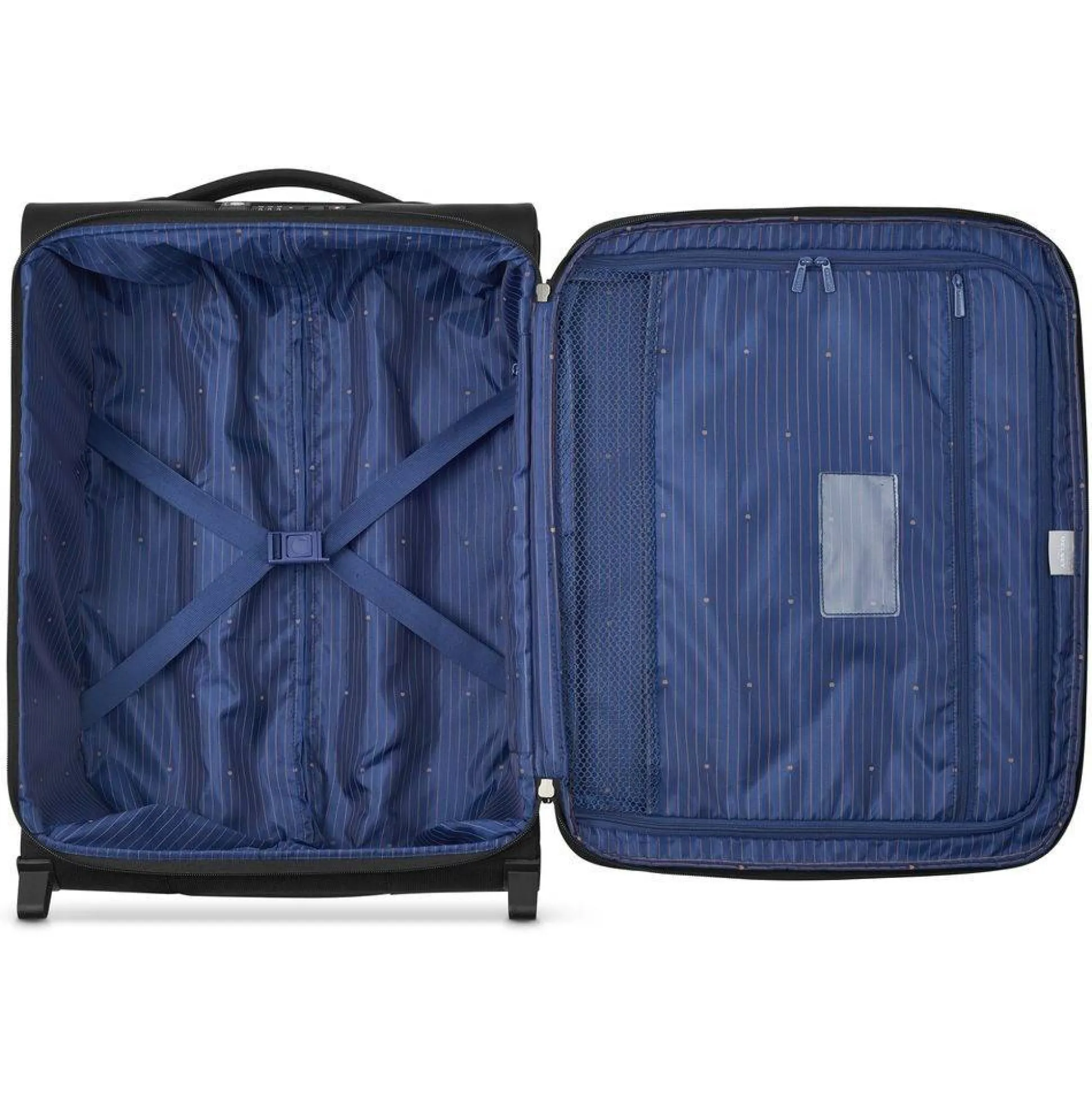 Delsey Valise cabine 55cm slim extensible Brochant* Valises 2 Roues